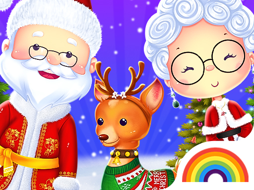 Jeu d'aventure de Noël M. et Mme Père Noël cover image