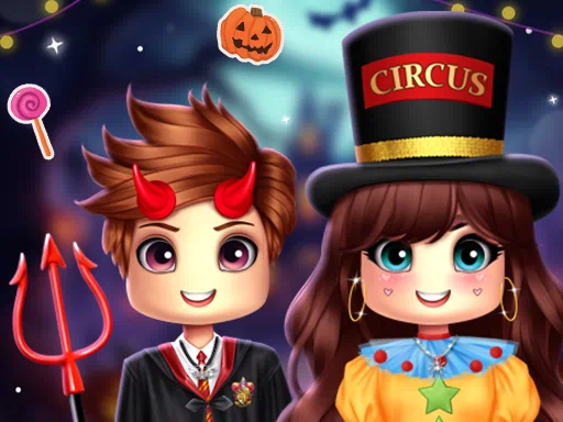 Jeu de déguisement d'Halloween sur Roblox