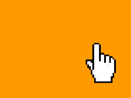 Jeu de clic orange