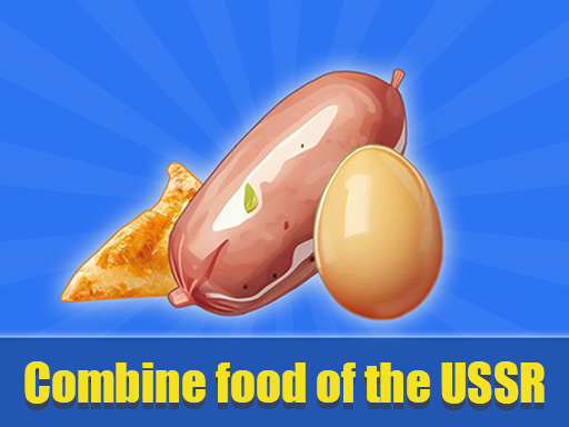 Jeu de la combinaison des aliments de l'URSS