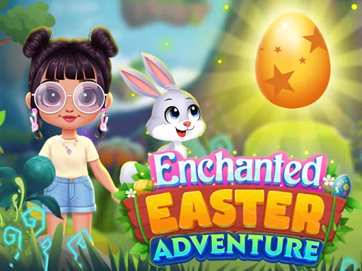 Jeu d'aventure de Pâques enchanté