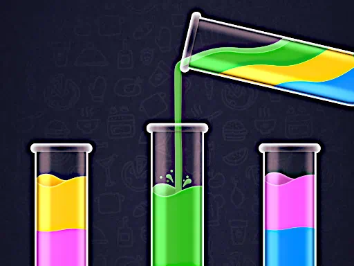 Jeu de puzzle de tri de couleurs d'eau cover image