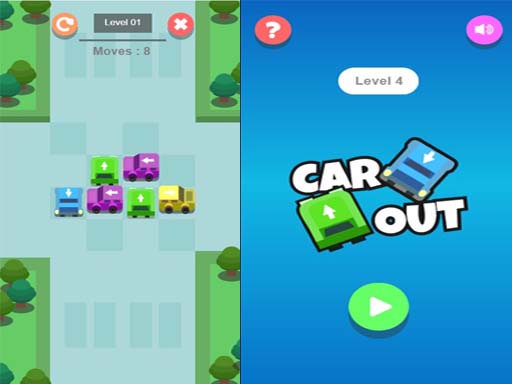 Jeu de sortie de voiture