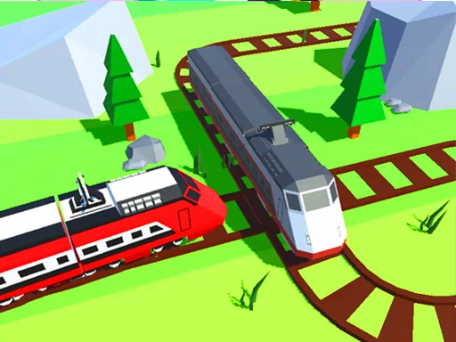 Jeu de puzzle Train 3D cover image