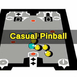 Jeu de flipper décontracté