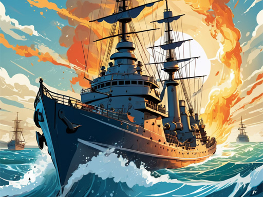 Jeu de labyrinthes de navires