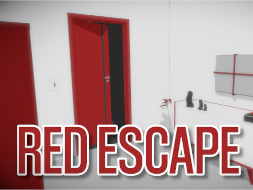 Jeu d'évasion rouge