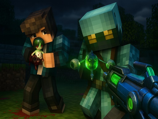 Jeu Pixel Paintball Wars image de couverture