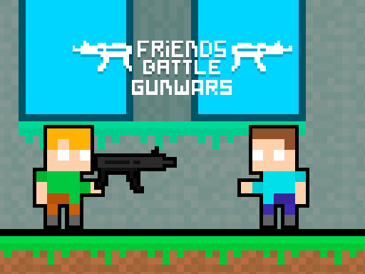 Jeu Friends Battle Gunwars image de couverture