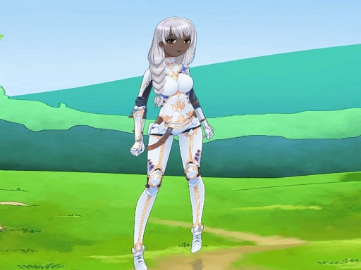 Jeu d'habillage d'anime fantastique