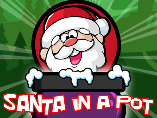Jeu du Père Noël dans un pot