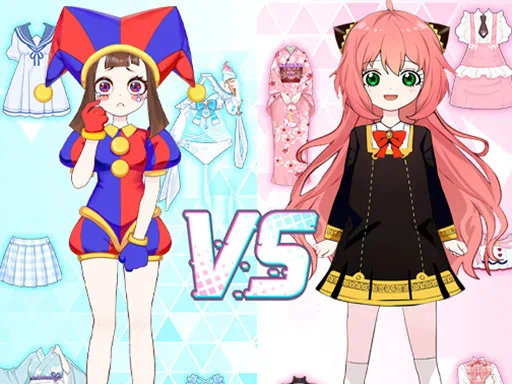 Jeu d'habillage de star d'anime brillante