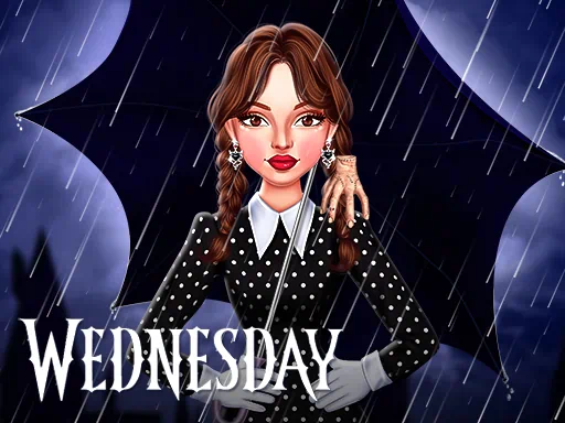 Jeu de style Addams du mercredi des célébrités