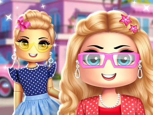 Jeu Roblox dans le style Barbie