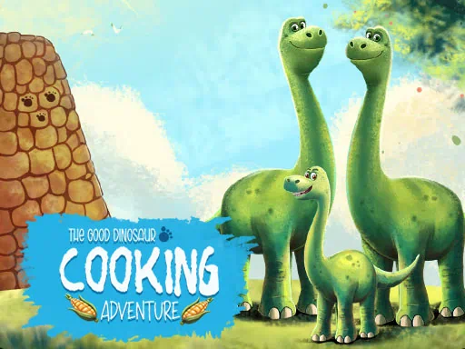 Le jeu d'aventure culinaire du bon dinosaure