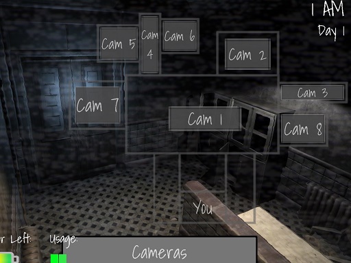 Jeu Five Nights At Horror Games image de couverture