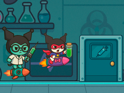 Jeu d'évasion du laboratoire Kitty Kuro