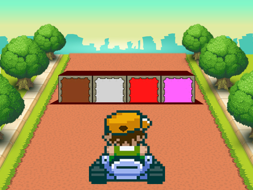 Jeu de défi Kart Stroop