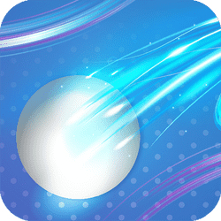 Jeu de rebond de balle 2D contre balle colorée