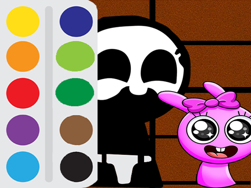 Jeu de coloriage Incredibox pour bébé Sprunki