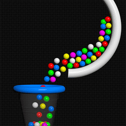 Jeu de remplissage de balles 3D